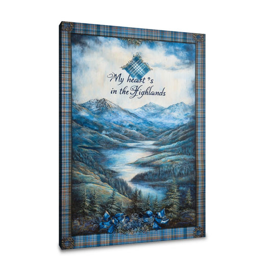 My heart’s in the Highlands Canvas - Main Image