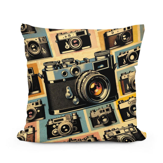 Vintage Visions Cotton Cushion - Main Image