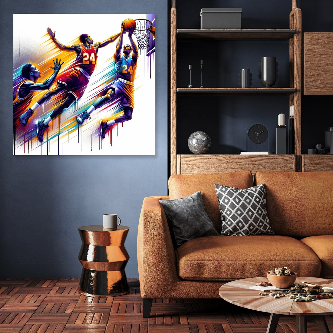 Courtside Clash Canvas - Secondary Image 3