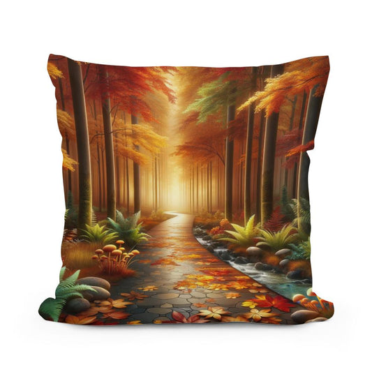 Ethereal Forest Cotton Cushion - Main Image