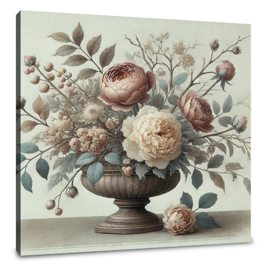 Victorian Ikebana Canvas - Main Image