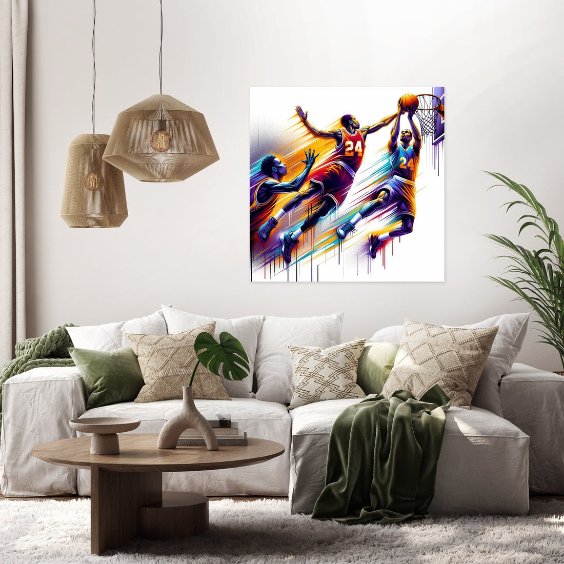 Courtside Clash Canvas - Secondary Image 2