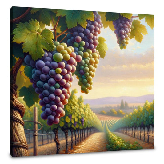 Vintage Vineyard Dreams Canvas - Main Image