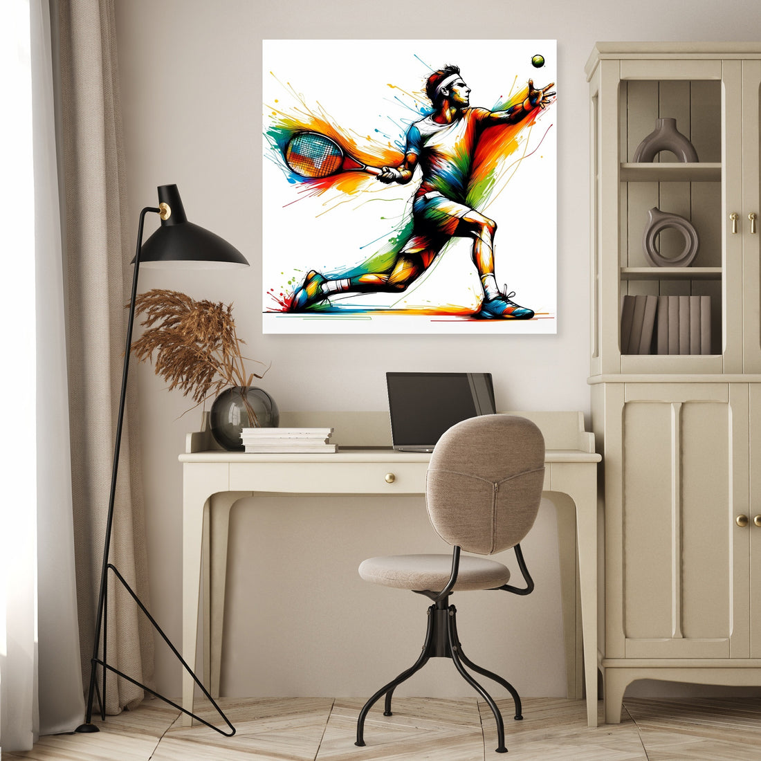 Backhand Brilliance Canvas - Secondary Image 4