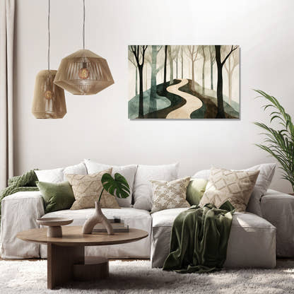 Forest Pathway Canvas - Secondary Image 2