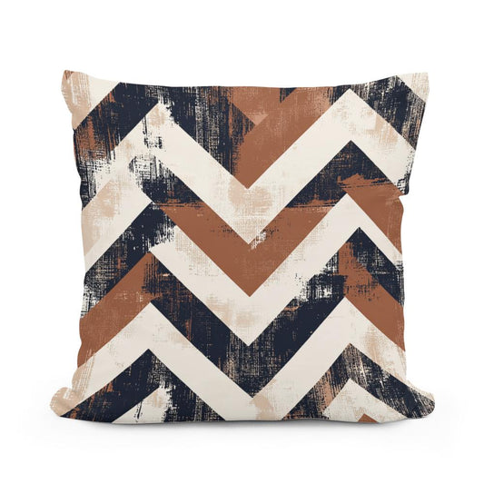 Tribal Zigzag Cotton Cushion - Main Image