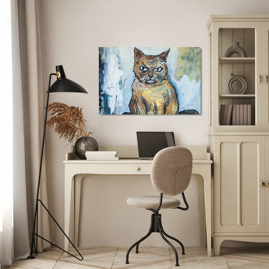 Grumpy Cat's Day Canvas - Secondary Image 4