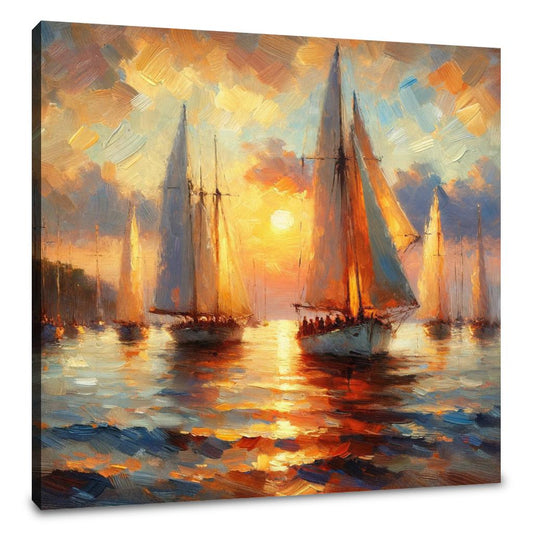 Harbor Glow Canvas - Main Image