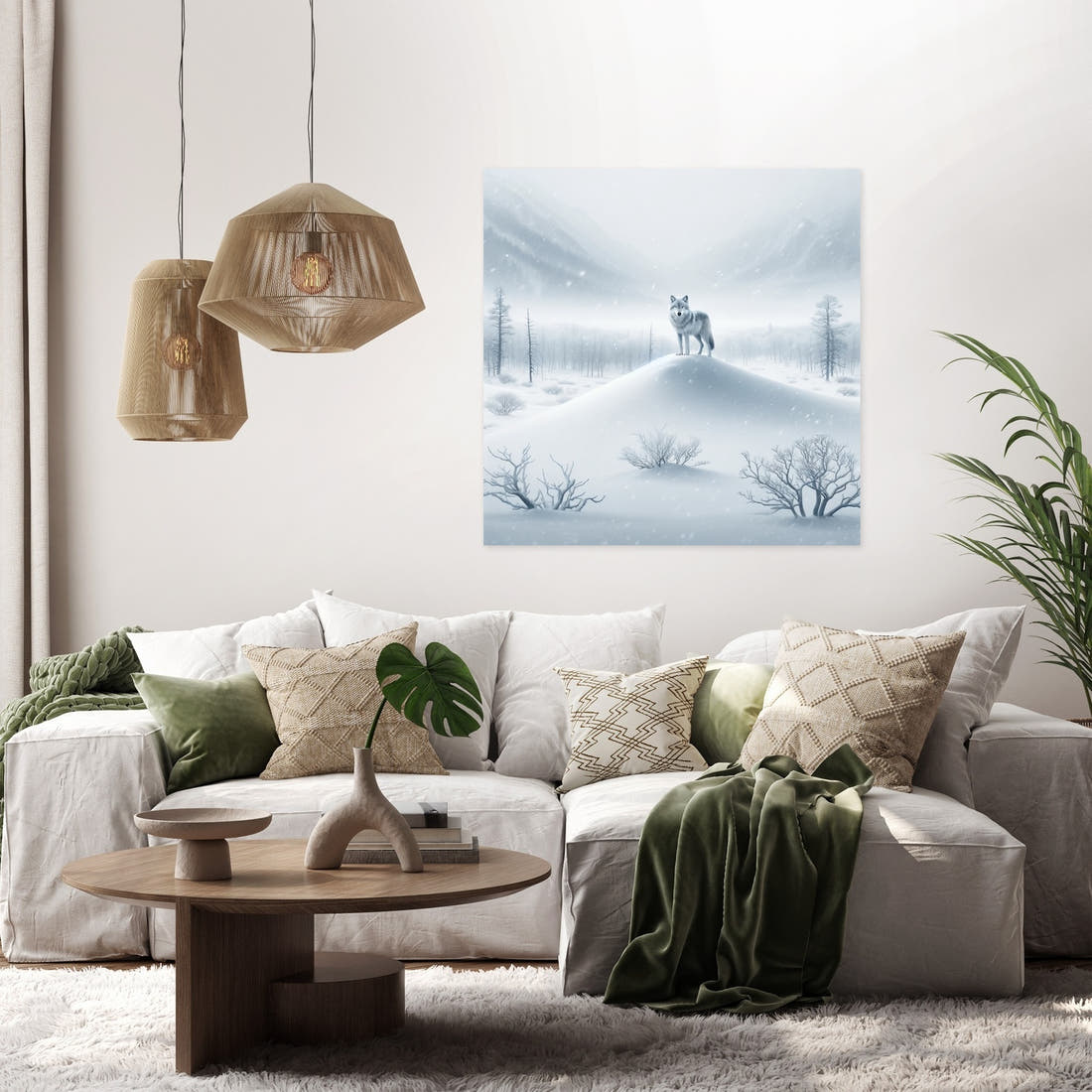 Whispering Woodland Canvas