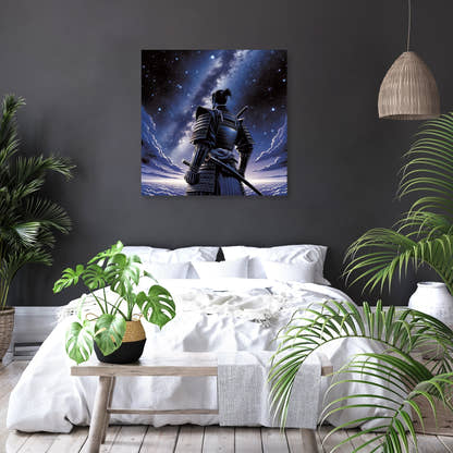 Cosmic Samurai Canvas - Secondary Image 6