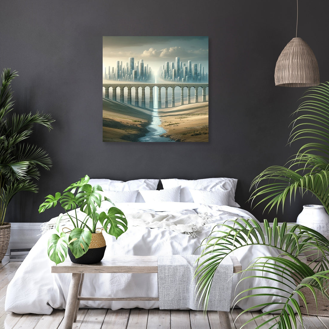 Aqueduct of Futures Past Canvas - Secondary Image 6