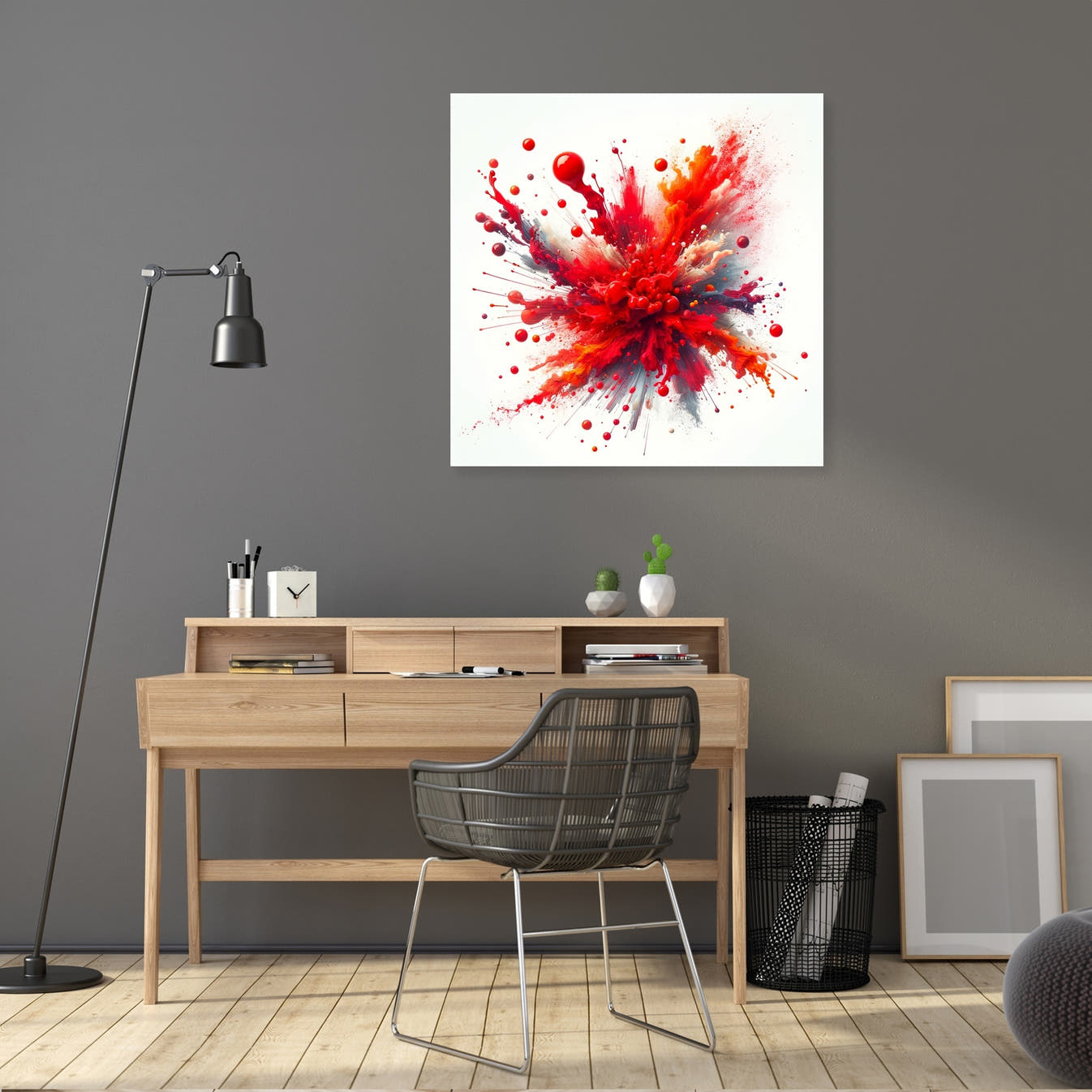 Red Passion Canvas - Secondary Image 5