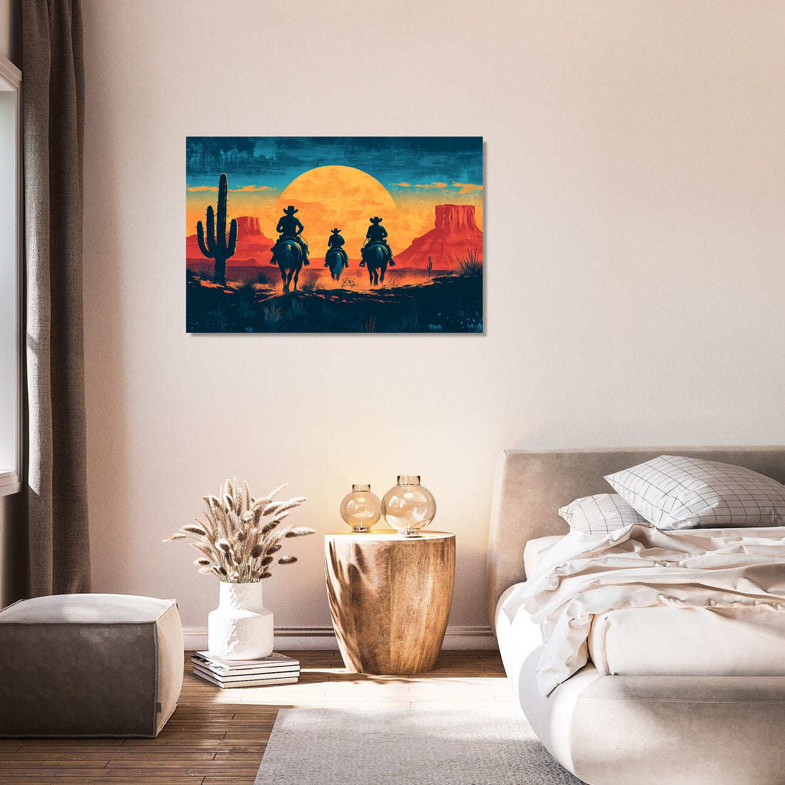 Cowboy Frontier Canvas - Secondary Image 7