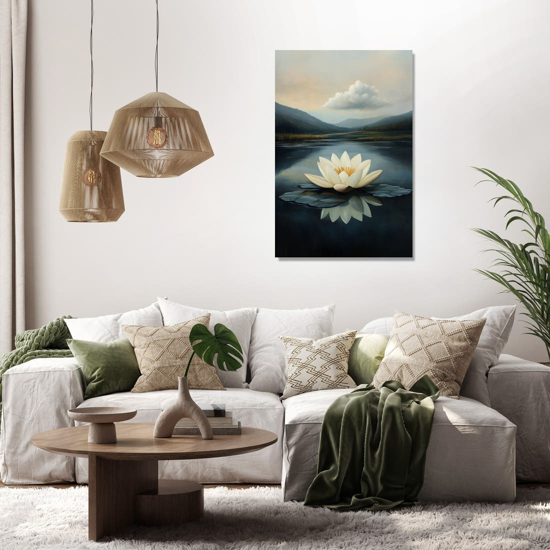 Mindfulness Whispers Canvas - Secondary Image 2
