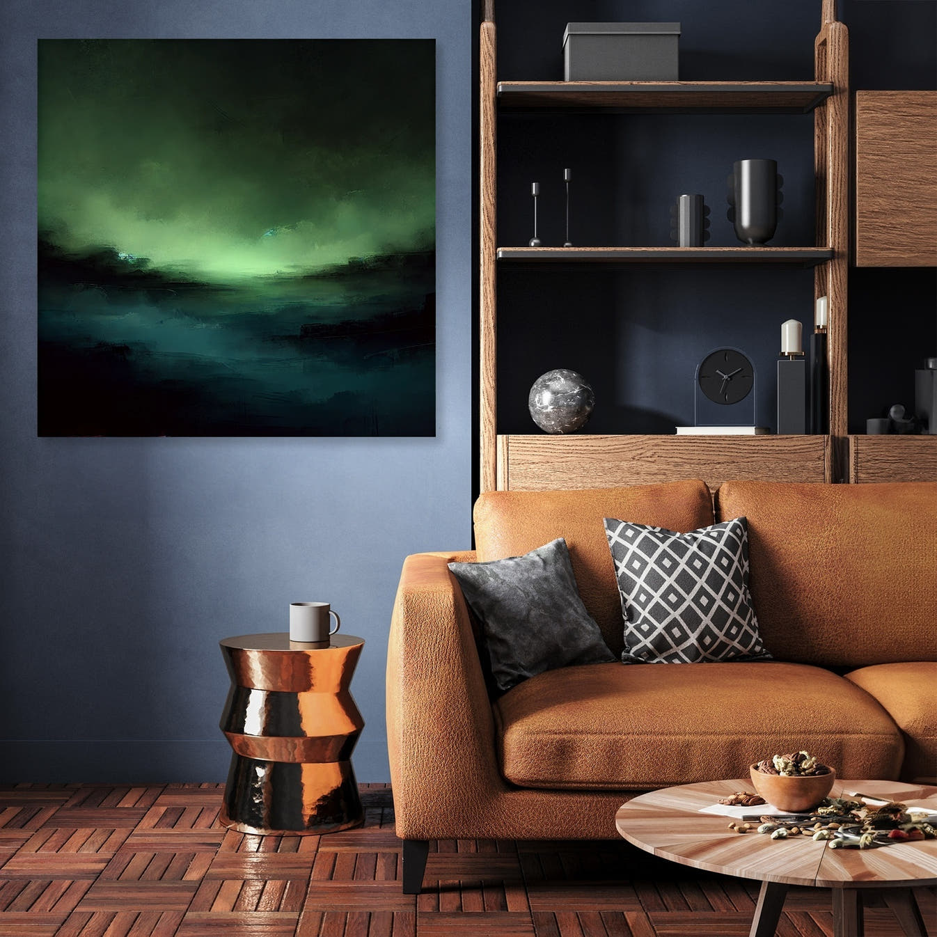 Ominous Horizon Depths Canvas - Secondary Image 3