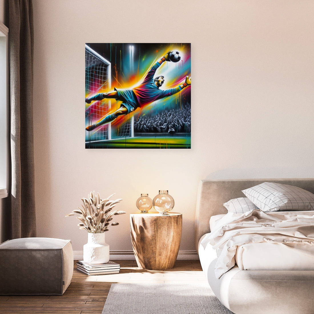 Goalkeeper's Triumph Canvas - Secondary Image 7