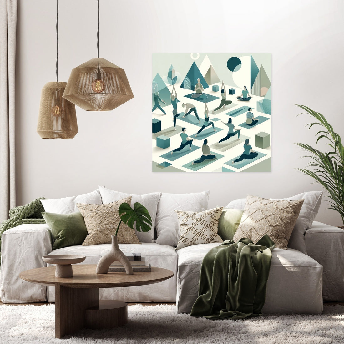 Yoga Serenity Canvas - Secondary Image 2