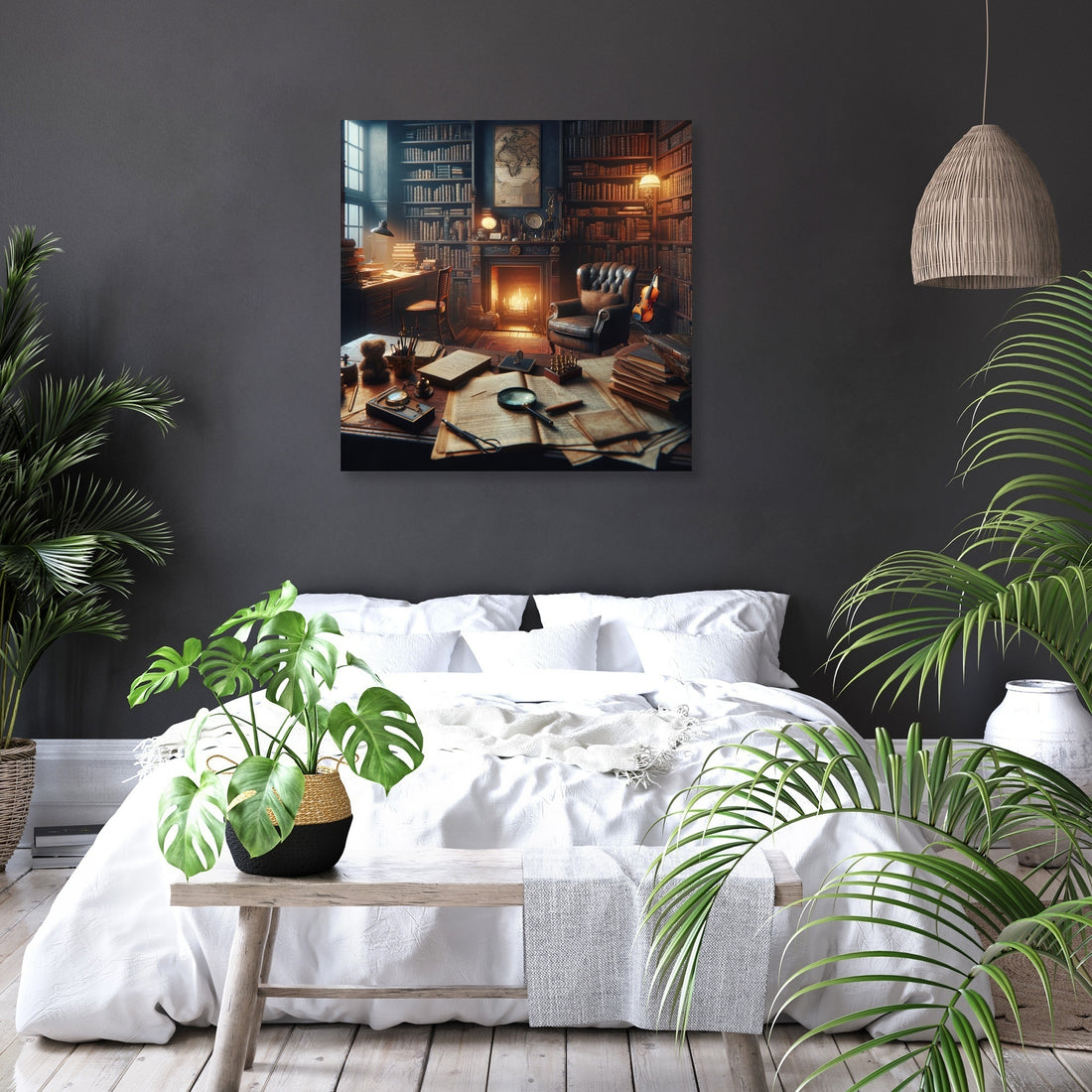 Study of Solitude Canvas - Secondary Image 6