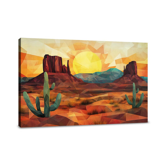 Geometric Wild West Canva - Main Image