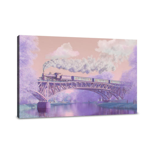 Steam Train Dream Canvas - Main Image