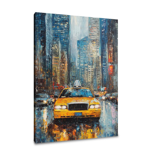 Urban Taxi Canvas - Main Image
