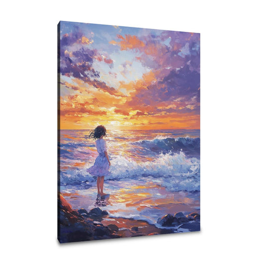 Sunset Wave Canvas - Main Image