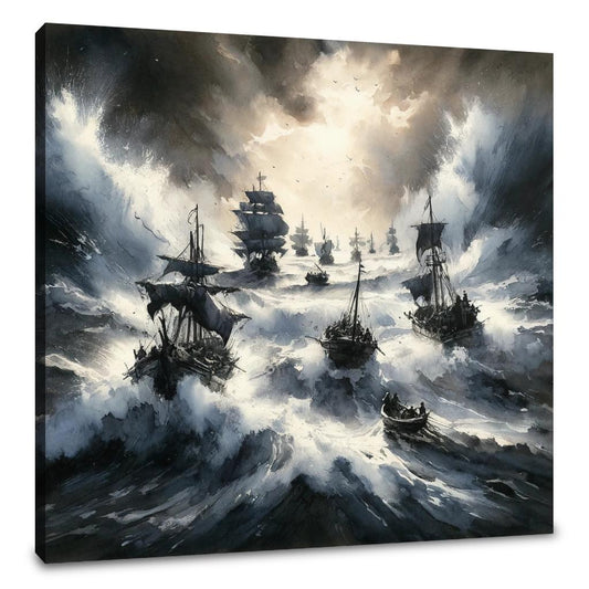 Tempest's Embrace Canvas - Main Image
