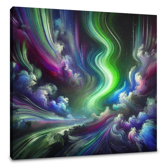 Dreamlike Northern Lights Canvas - Main Image