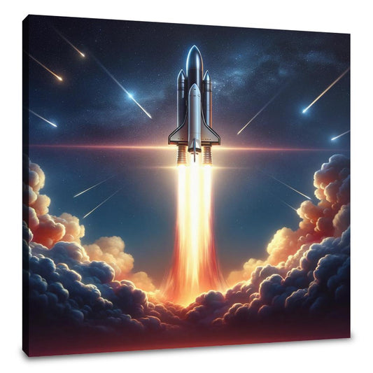 Rocket Liftoff Canvas - Main Image