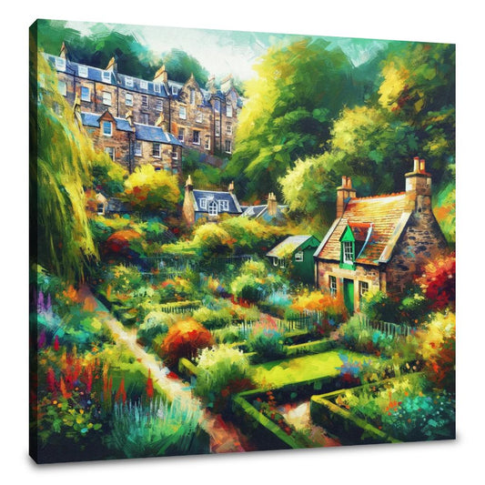 Edinburgh's Garden Oasis Canvas - Main Image