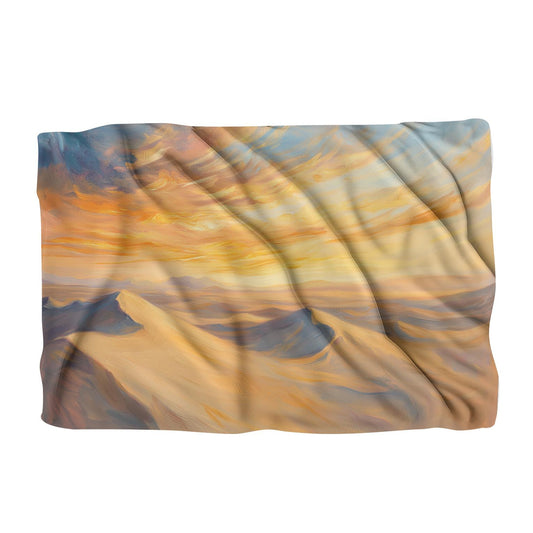 Nostalgic Desert Serenity Blanket - Main Image
