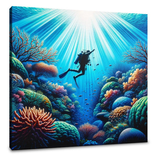 Coral Reef Explorer Canvas - Main Image