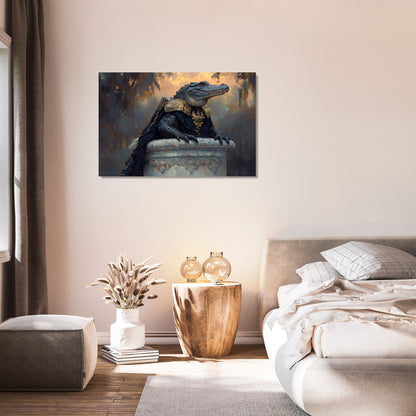 Armoured Alligator Canvas - Secondary Image 7