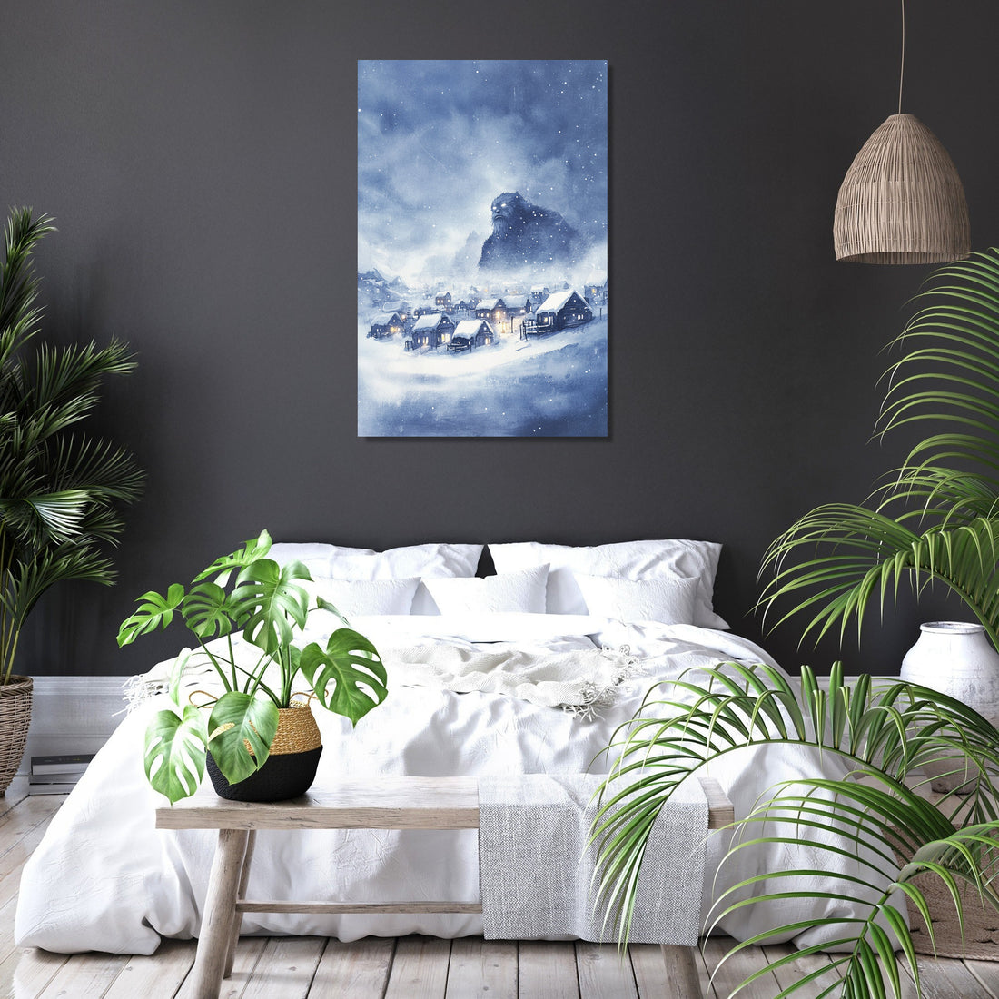 Yeti's Watchful Canvas - Secondary Image 6