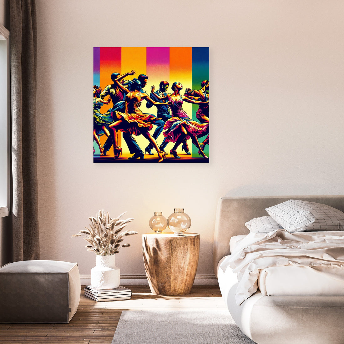 Vibrant Dance Spectrum Canvas - Secondary Image 7