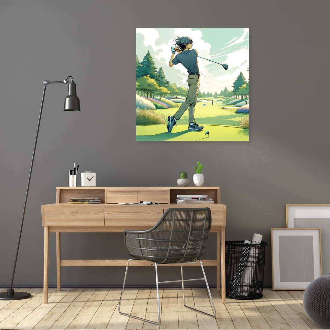 Serene Swing Canvas - Secondary Image 5