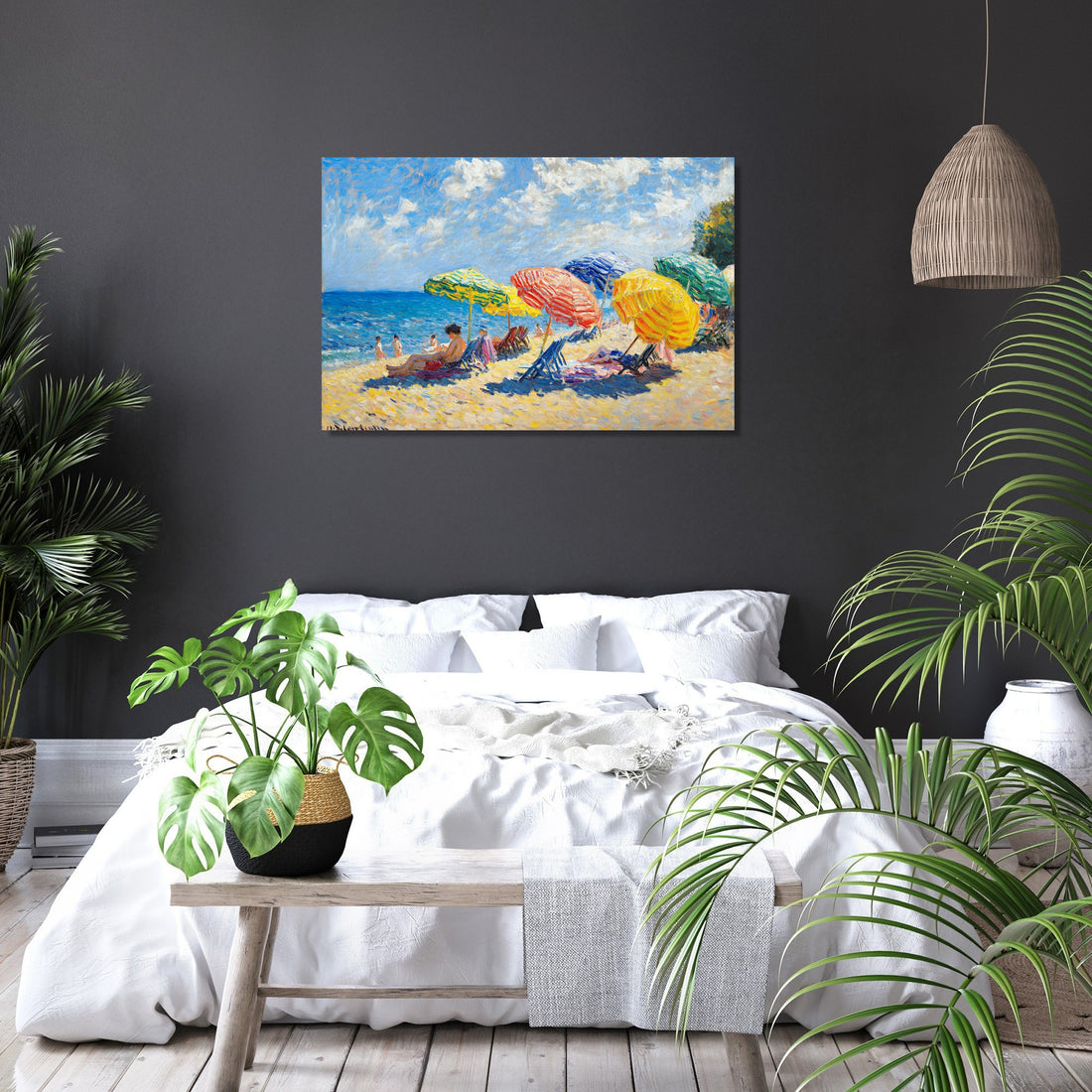 Beach Parasols Canvas - Secondary Image 6