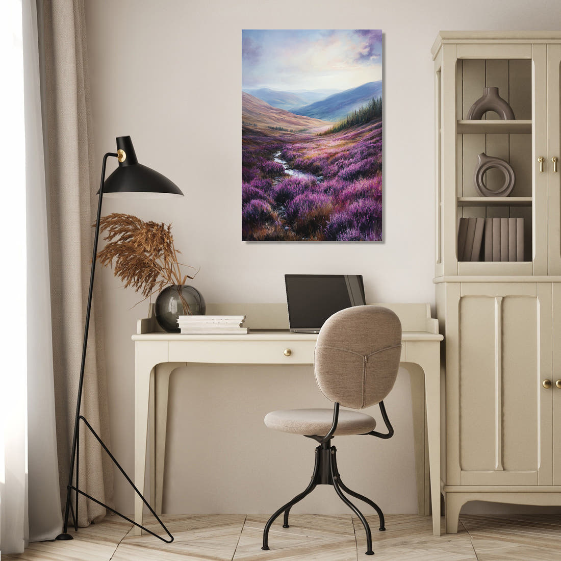 The Splendour of Highland Valley Canvas - Secondary Image 4