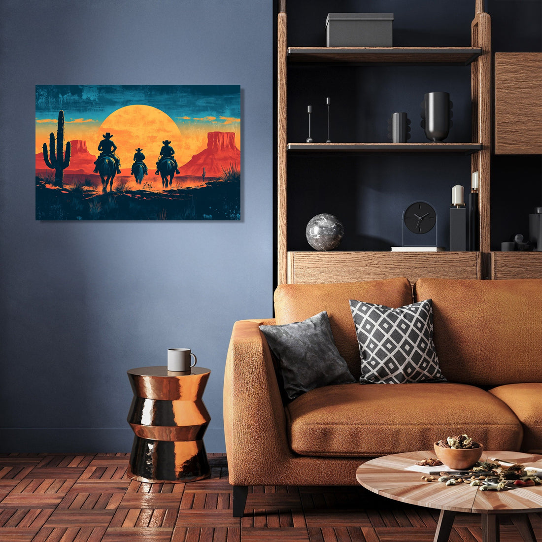 Cowboy Frontier Canvas - Secondary Image 3