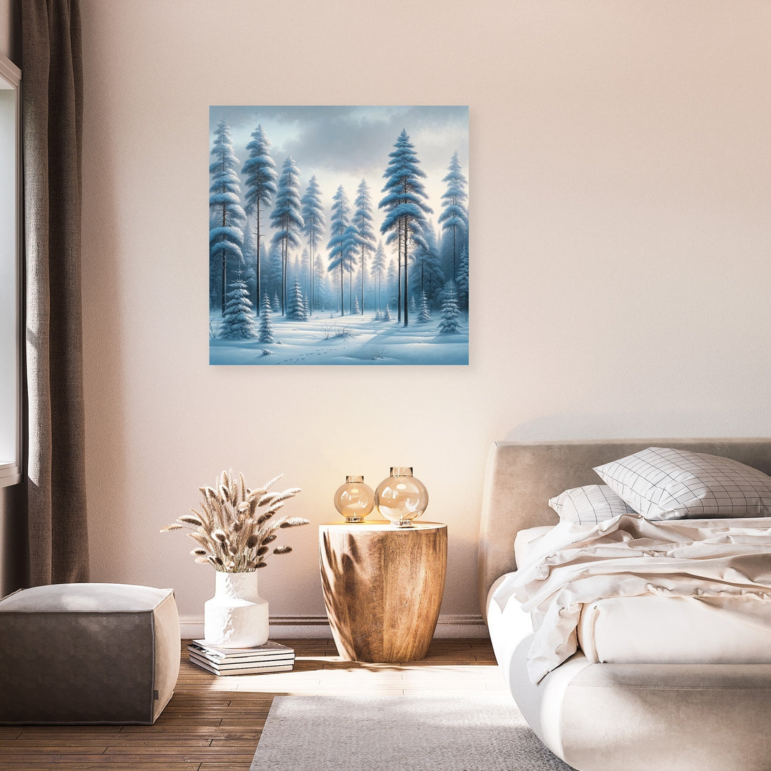 Winter's Silent Beauty Canvas - Secondary Image 7