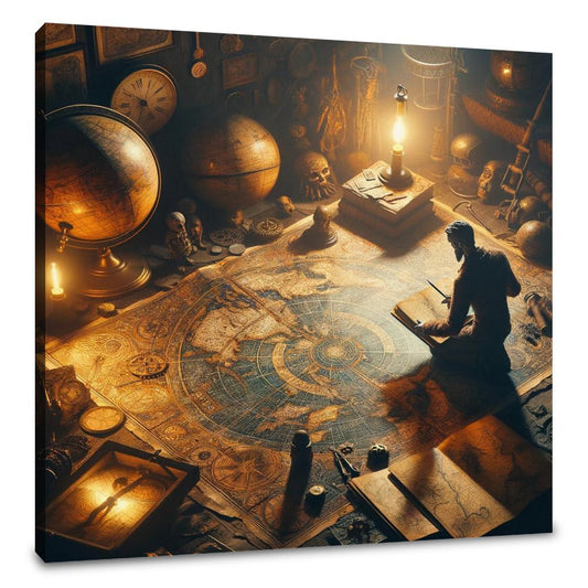 Cartographer's Quest Canvas - Main Image