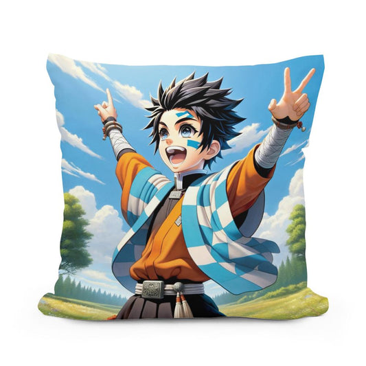 Meadow Spirit Cotton Cushion - Main Image