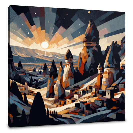 Cappadocia Fairy Chimneys Canvas - Main Image