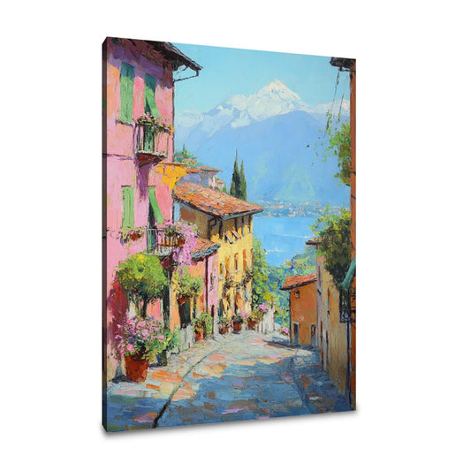 Bellagio Midday Reflections Canvas - Main Image
