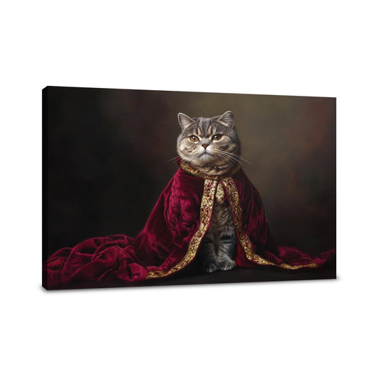 Scottish Fold Majesty Canvas - Main Image