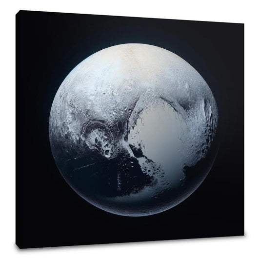 Pluto's Cosmic Isolation Canvas - Main Image