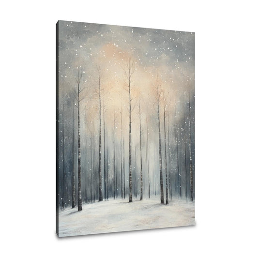 Whispering Snowfall Canvas - Main Image