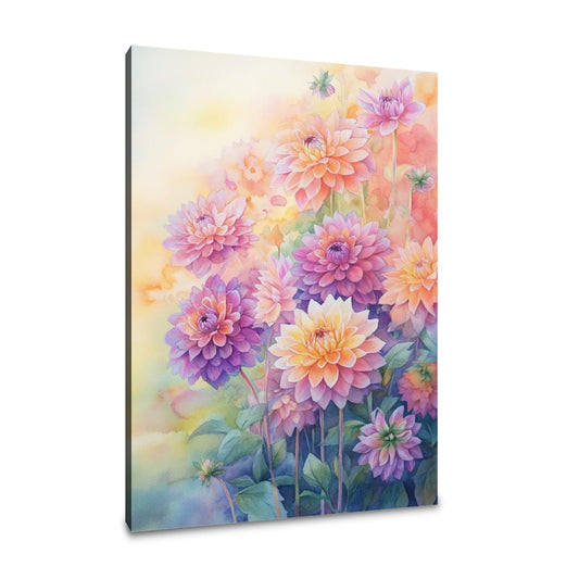 Dahlia Serenity Canvas - Main Image