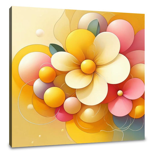 Happiness Bloomed Canvas - Main Image