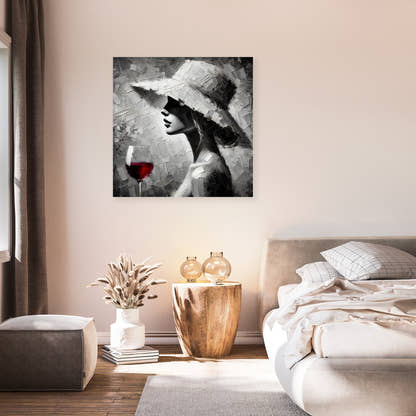 Red Wine Secrets Canvas - Secondary Image 7